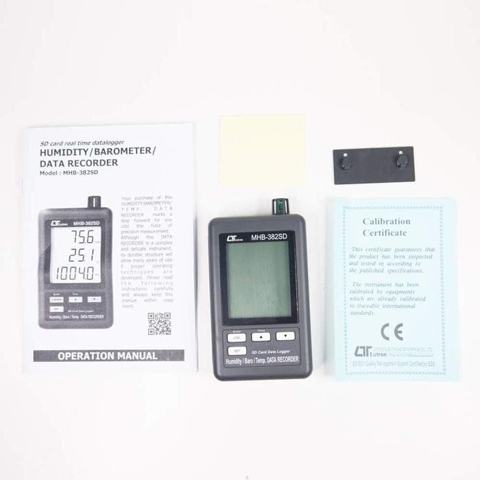 Lutron MHB-382SD เครื่องบันทึกความดันบรรยากาศ | SD Card Data Logger image