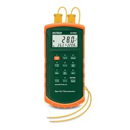 EXTECH EX-421502 เครื่องวัดอุณหภูมิแบบแยกโพรบ Type J/K, Dual Input Thermometer with Alarm image