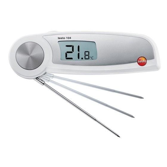 Testo-104 เครื่องวัดอุณหภูมิอาหาร HACCP (IP65) | Max.250°C image