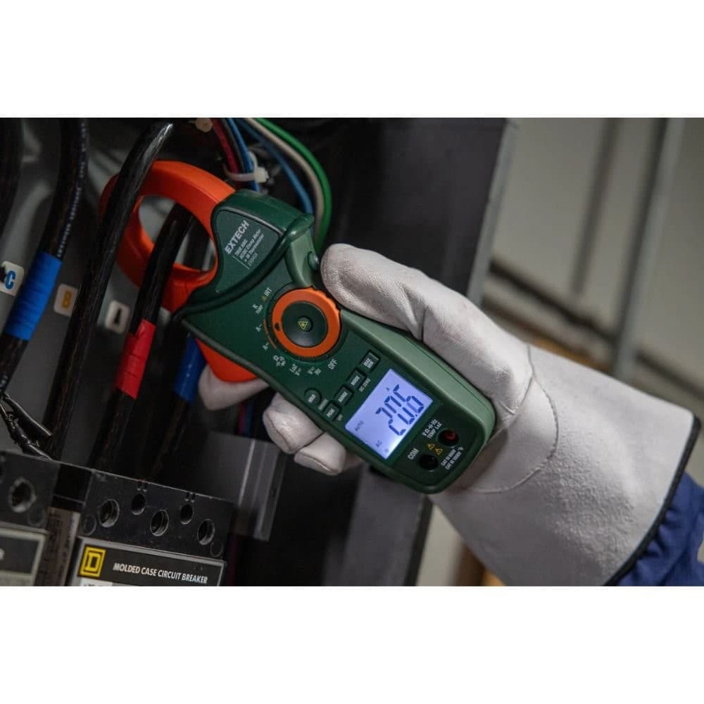 EXTECH EX840A แคลมป์มิเตอร์ 1000 A Clamp Meter with IR Thermometer image