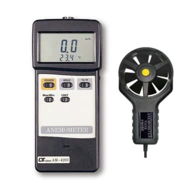 Lutron AM-4203 เครื่องวัดความเร็วลมแบบดิจิตอล (Digital Anemometer)