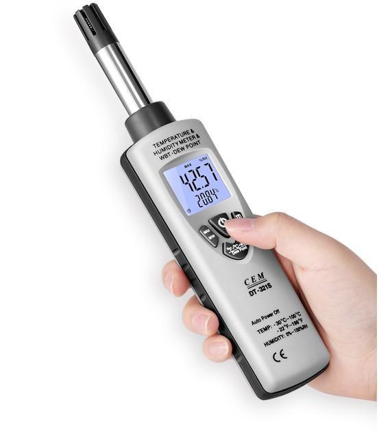 CEM DT-321S  เครื่องวัดอุณหภูมิ ความชื้น Humidity & Temperature Meters image