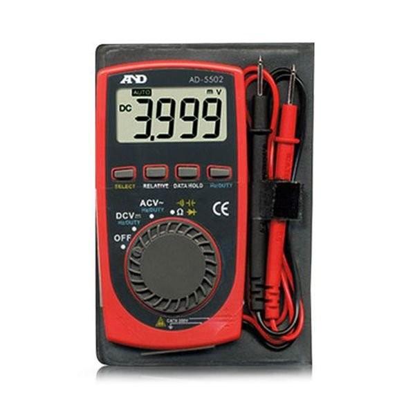 AND AD-5502 ดิจิตอลมัลติมิเตอร์ Digital Multimeter image