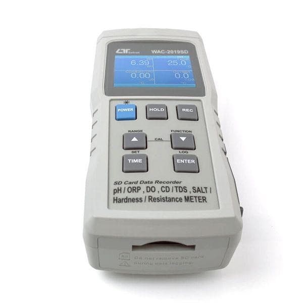 Lutron WAC-2019SD เครื่องวัดคุณภาพน้ำ 9in1│SD Card Real Time Data Recorder image