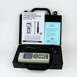 Lutron AM-4224SD เครื่องวัดและบันทึกความเร็วลม/ ปริมาตรลมแบบ Hot Wire (6 In 1) | SD Card image