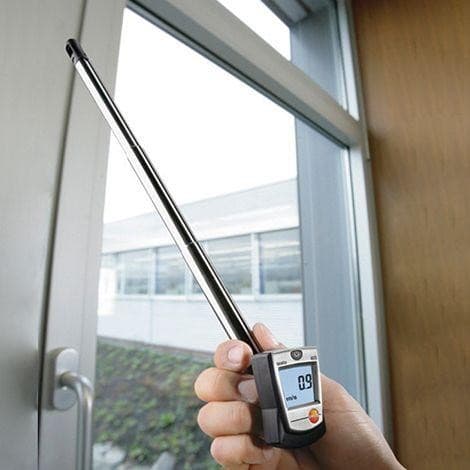 Testo 405-V1 เครื่องวัดความเร็วลม image