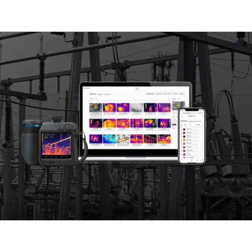 FLIR T865 กล้องถ่ายภาพความร้อน High-Performance Handheld Infrared Camera image