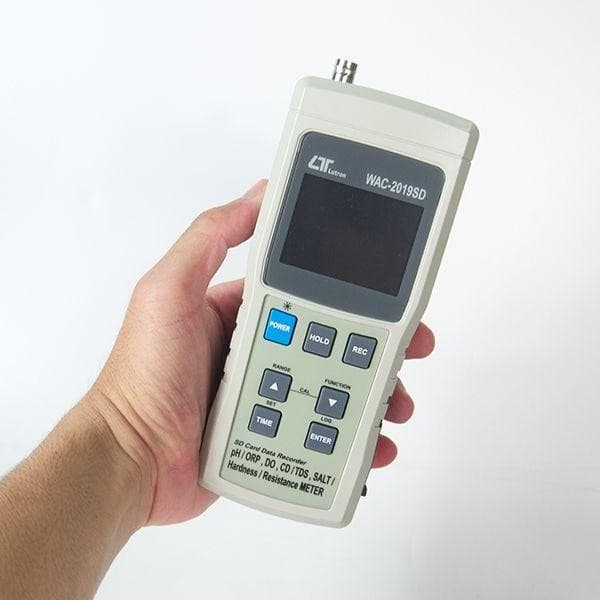 Lutron WAC-2019SD เครื่องวัดคุณภาพน้ำ 9in1│SD Card Real Time Data Recorder image