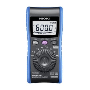 Hioki-DT4224 ดิจิตอลมัลติมิเตอร์ (True RMS) | With C/R Measurement, For General Use