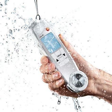 Testo-104-IR เครื่องวัดอุณหภูมิอาหาร 2in1 HACCP (IP65) | Max.250°C image