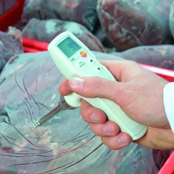 Testo 105 Food Probe Thermometer เครื่องวัดอุณหภูมิอาหารแบบดิจิตอล HACCP image