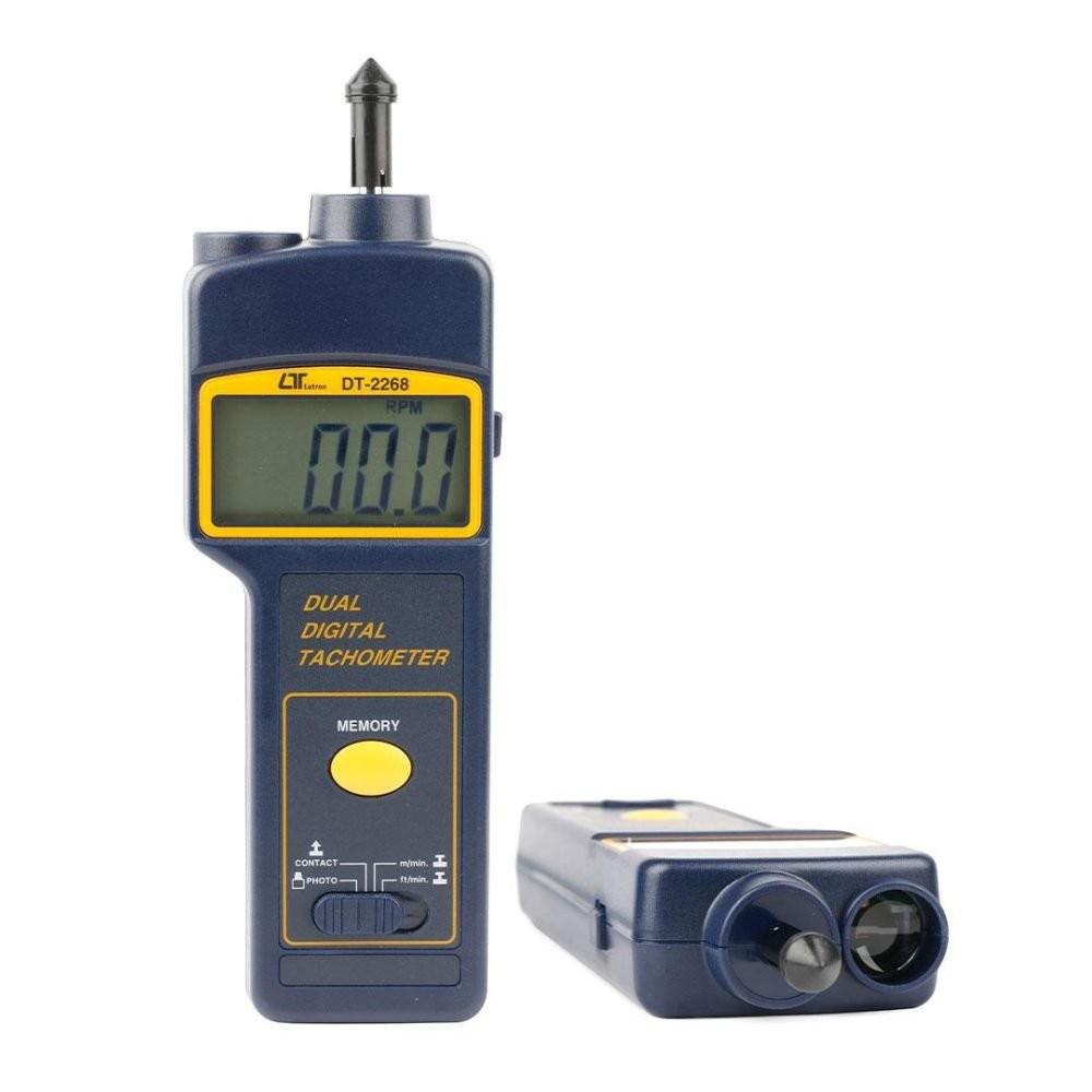 Lutron DT-2268 เครื่องวัดความเร็วรอบ Photo/Contact Tachometer image