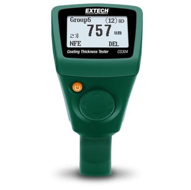 Extech CG304 เครื่องวัดความหนาสีแบบดิจิตอล Coating Thickness Tester with Bluetooth®