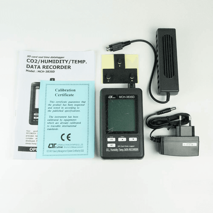Lutron MCH-383SD เครื่องวัดคาร์บอนไดออกไซด์ 3 in 1 image