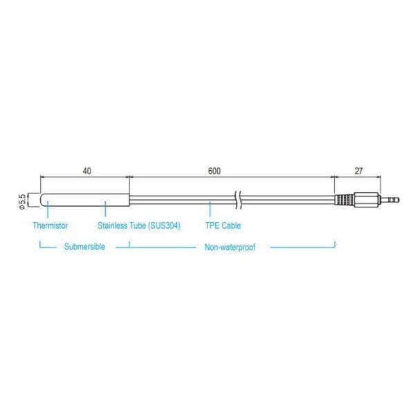 TND TR-0306 โพรบวัดอุณหภูมิสแตนเลส image