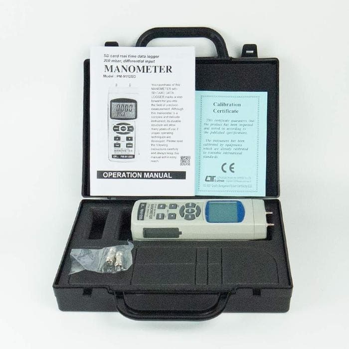 Lutron PM-9112SD เครื่องวัดความดันดิจิตอลแบบพกพา (2.9 psi) image