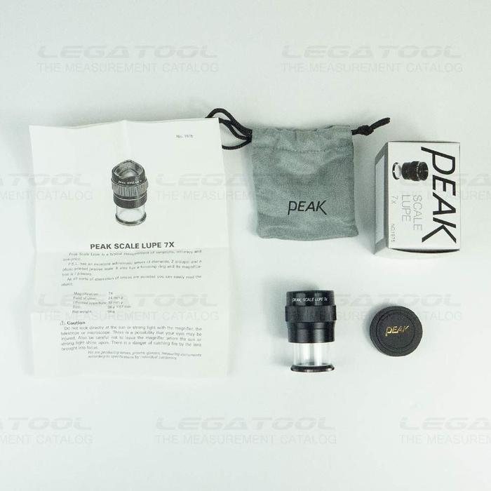 Peak 1975-7X กล้องขยายแบบครอบ มีสเกล | กำลังขยาย 7 เท่า image