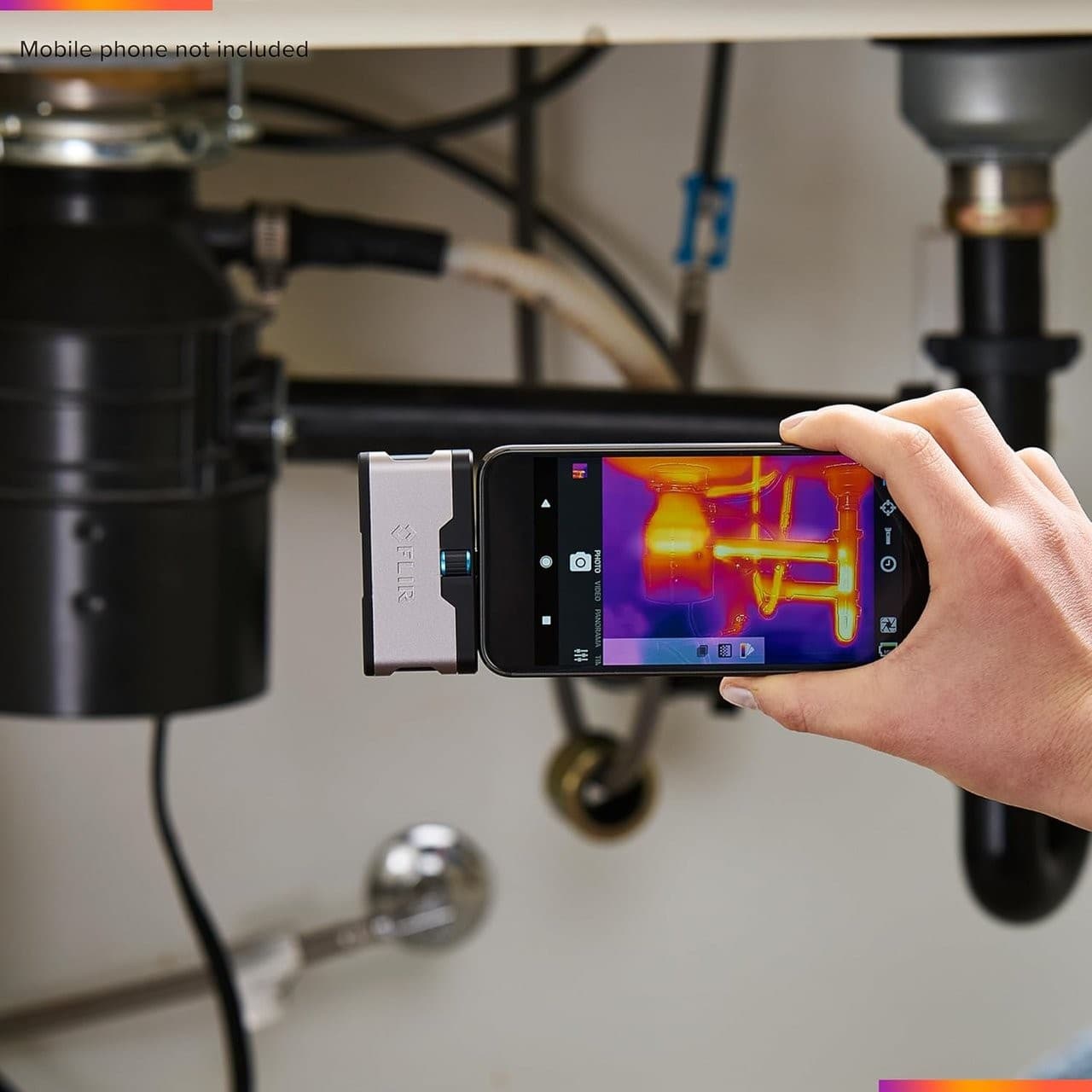 FLIR ONE Gen3 AND กล้องถ่ายภาพความร้อนสำหรับสมาร์ตโฟน AND (USB-C) image