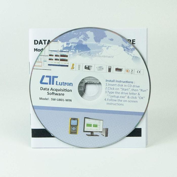 Lutron SW-U801-WIN โปรแกรม Data Acquisition Software image