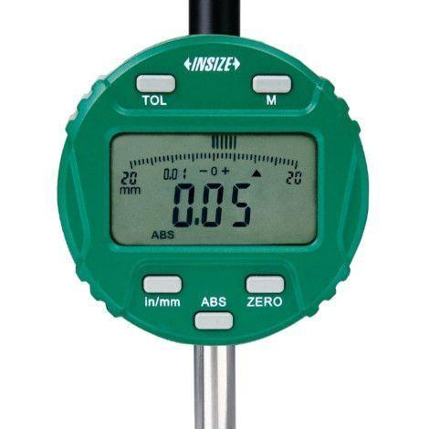 INSIZE IN-2104-10 Digital Indicator With Rotated Display (12.7mm / 0.5) image