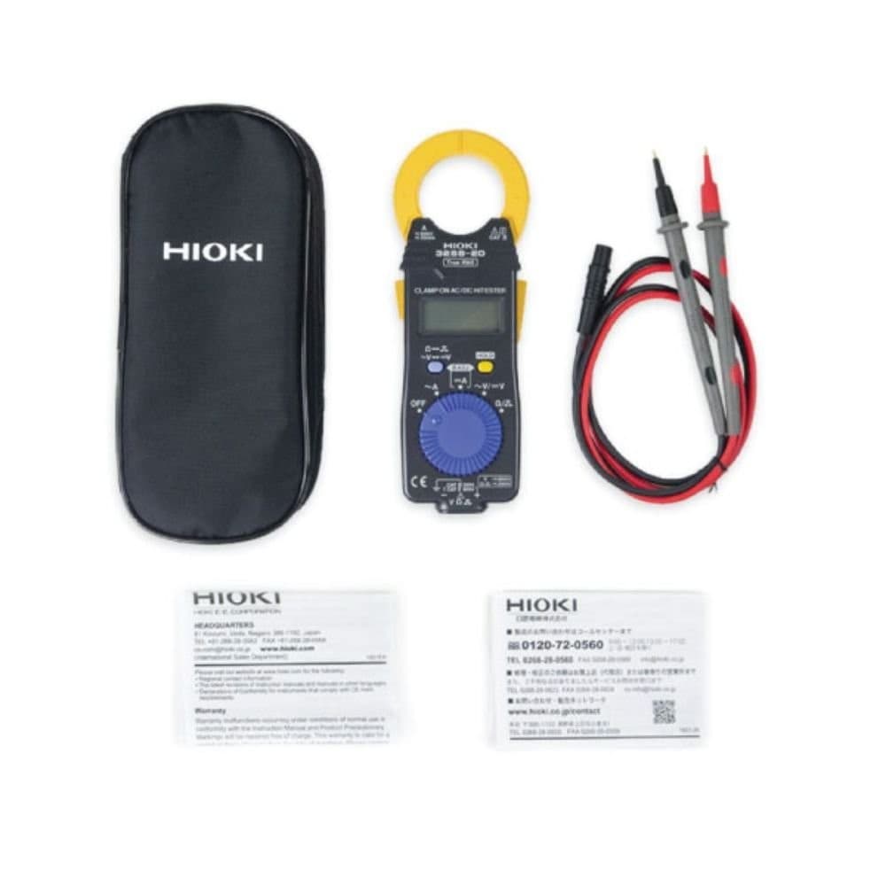Hioki-3288-20 แคลมป์มิเตอร์ AC/DC 1000A (True RMS)