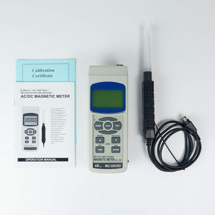 Lutron MG-3003SD เครื่องวัดความแรงแม่เหล็ก | SD Card image