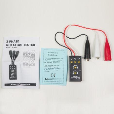Lutron RT-606 เครื่องทดสอบลำดับเฟส image