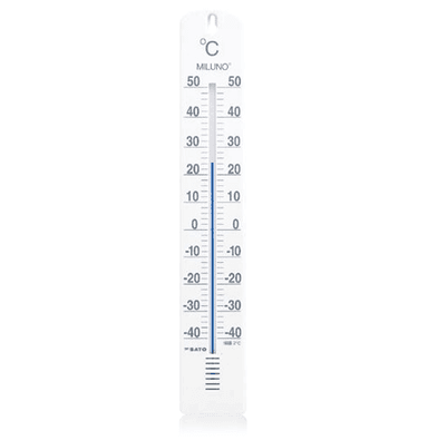 SK Sato SK-1517-00 (White) ปรอทวัดอุณหภูมิ ขนาดใหญ่ (-40 To 50°C)