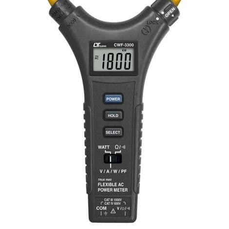 Lutron CWF-3300 สาย FLEXIBLE AC POWER METER 3000A True RMS image