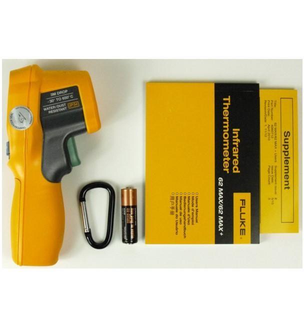 Fluke-62MAX+ Handheld Infrared Laser Thermometer -30 to 650°C image