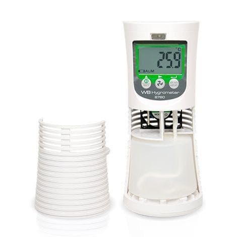 AZ-87601 เครื่องวัดอุณหภูมิกระเปาะเปียกกระเปาะแห้ง image