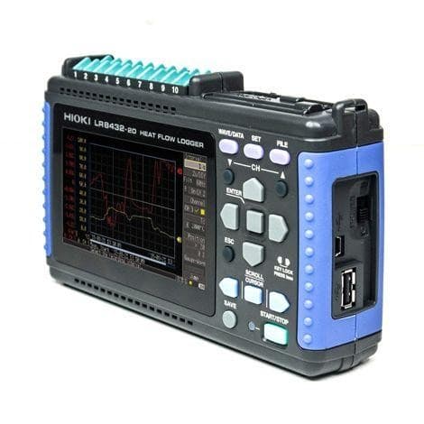 HIOKI-LR8432-20 เครื่องวัดการถ่ายเทความร้อน Heat Flow image