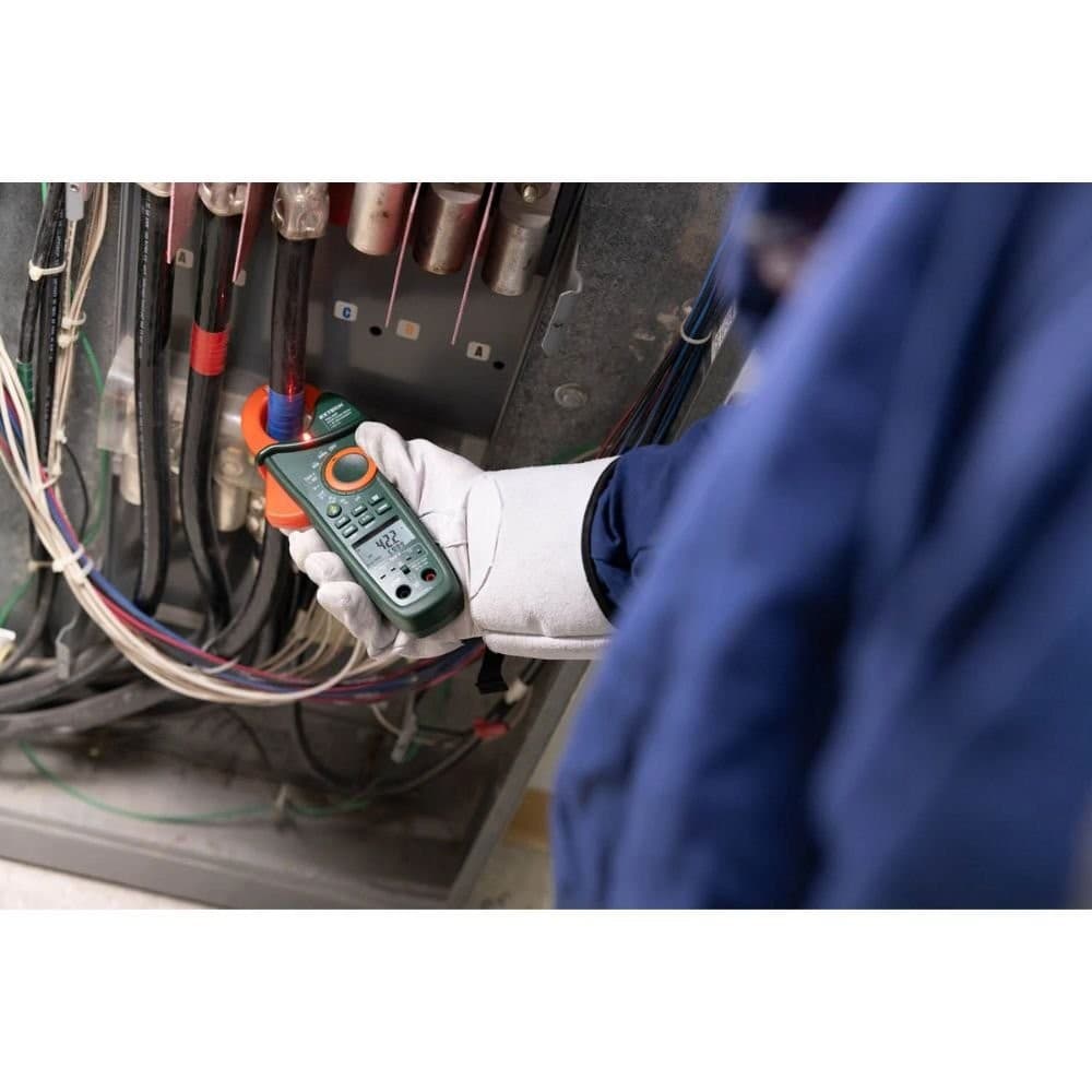 EXTECH EX623A แคลมป์มิเตอร์ 600 A Dual Input Clamp Meter with IR Thermometer and NCV image