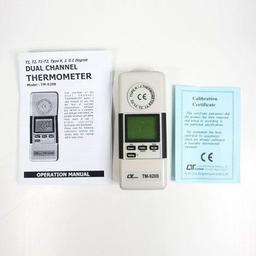 Lutron TM-928B เครื่องวัดอุณหภูมิ 2 ช่องโพรบ image