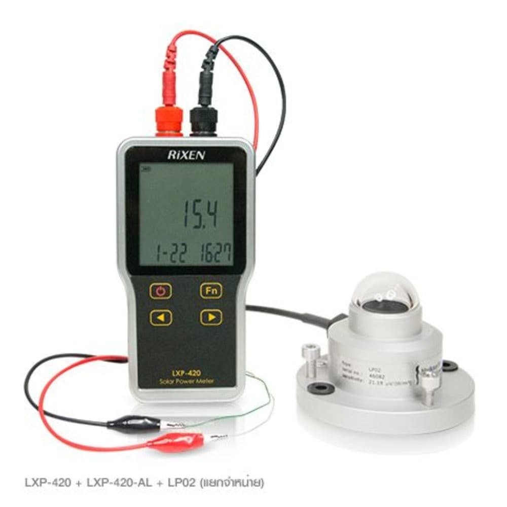 RIXEN LXP-420 เครื่องวัดพลังงานแสงอาทิตย์ Solar Power Meter image