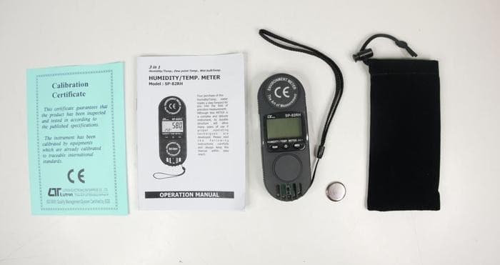Lutron SP-82RH เครื่องวัดอุณหภูมิและอุณหภูมิความชื้น image