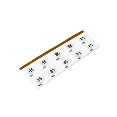 Asey 1K85-P20 แถบวัดอุณหภูมิ 1points (85°C) | 20pcs/ 1pack
