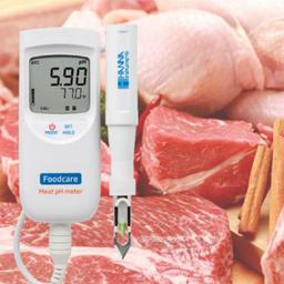 HANNA HI-99163 เครื่องวัดค่า pH สำหรับเนื้อสัตว์ (pH meter for meat processing industry) image