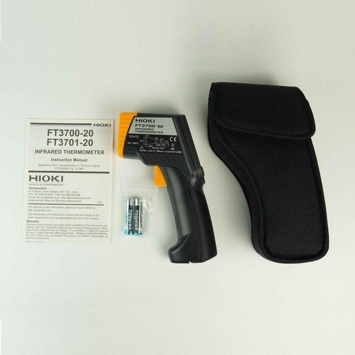Hioki FT3700-20 เครื่องวัดอุณหภูมิอินฟราเรด | -60 ถึง 550°C image