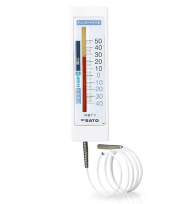 SK Sato SK-1716-00 ปรอทวัดอุณหภูมิตู้เย็น เซนเซอร์แบบสาย | One Point