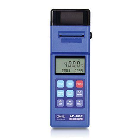 Anrtisu AP-400E เครื่องวัดอุณหภูมิดิจิตอลแบบปริ้นเตอร์ (Type E) ASP Connector image