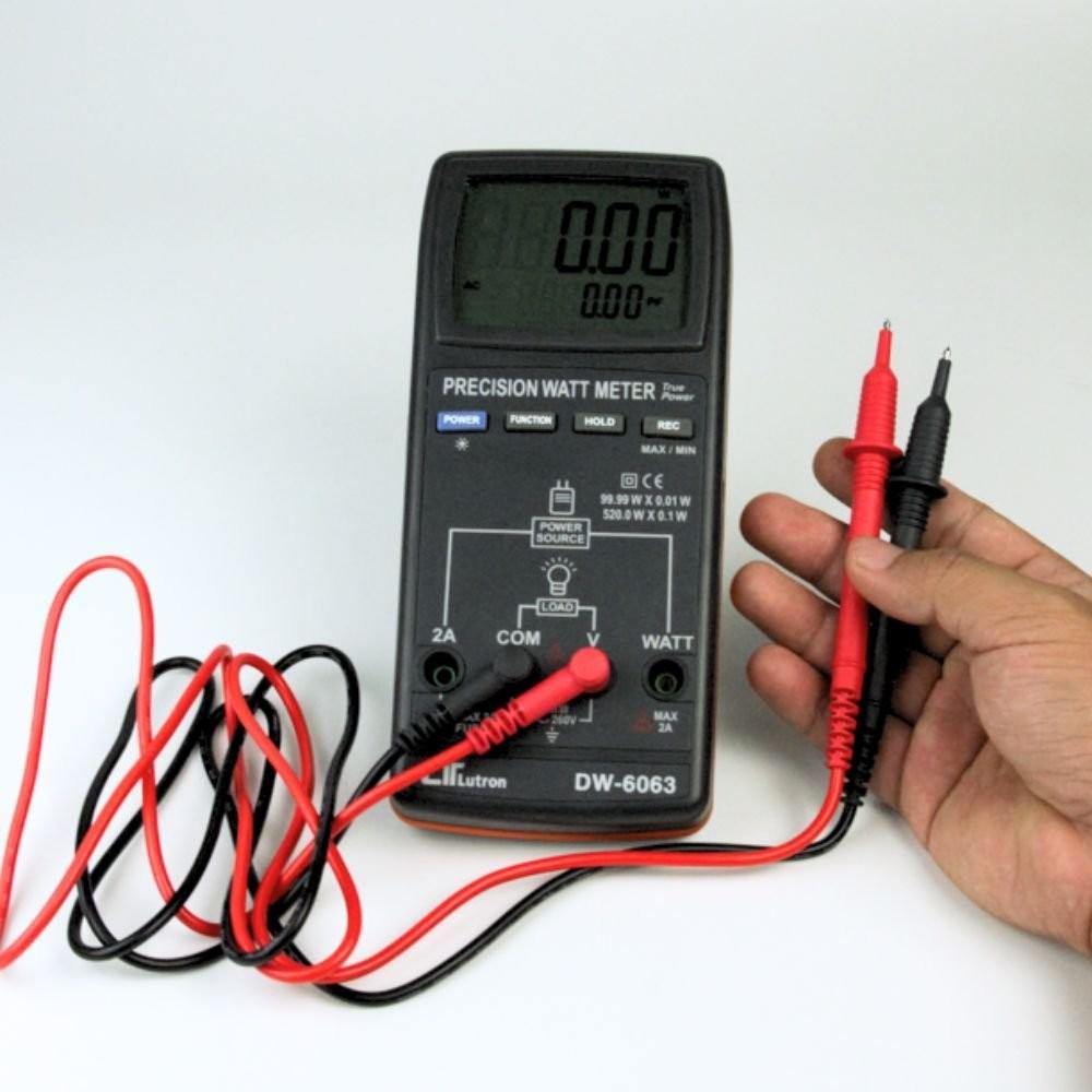 Lutron DW-6063 วัตต์มิเตอร์ความแม่นยำสูง (520W) | True RMS image