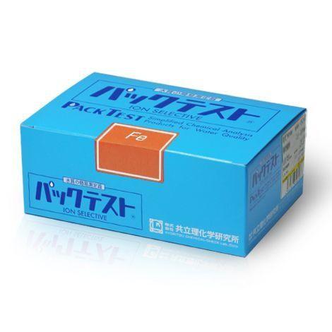 Kyoritsu Packtest WAK-Fe ชุดทดสอบคุณภาพน้ำค่า Iron Ion (Fe2+ Plus Fe3+) image