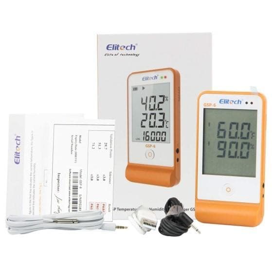ELITECH GSP-6 DATA LOGGER เครื่องบันทึกอุณหภูมิและความชื้น image