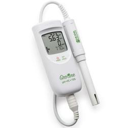 Hanna HI-9814 เครื่องวัดค่า pH/EC/TDS/Temp สำหรับไฮโดรโปนิกส์ image