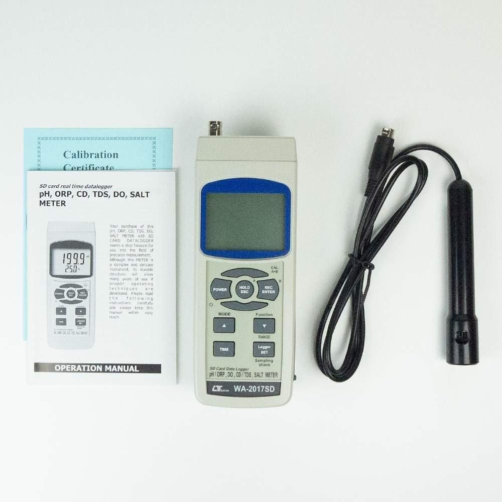Lutron WA-2017SD เครื่องวัดคุณภาพน้ำ 7in1 | SD Card Data Logger image