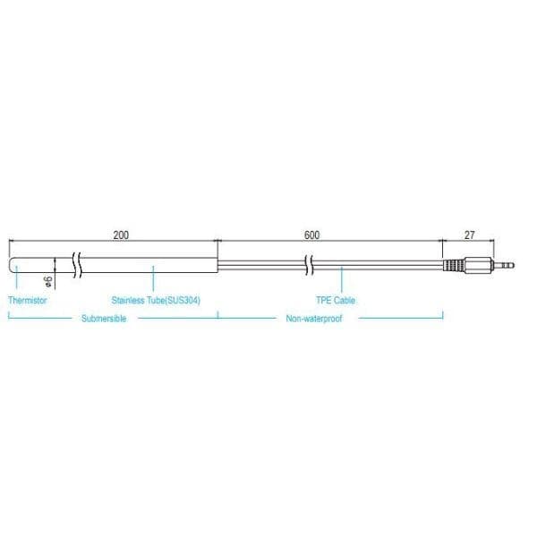 TND TR-0406 โพรบวัดอุณหภูมิสแตนเลส image