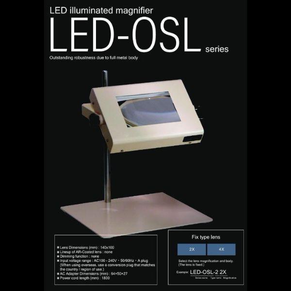 Otsuka LED-OSL Series โคมไฟแว่นขยาย LED Illuminated Magnifier image