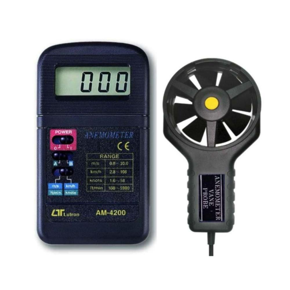 Lutron AM-4200 เครื่องวัดความเร็วลมแบบดิจิตอล (Digital Anemometer) image