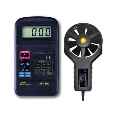 Lutron AM-4200 เครื่องวัดความเร็วลมแบบดิจิตอล (Digital Anemometer)